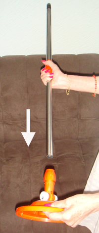colocacion baston telescopico en base mop colocacion baston telescopico en base mop